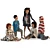 Title: Diverse Children Set (5 Kids) 3D model small image 1