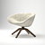 B&B Italia Mart Armchair: Italian Elegance 3D model small image 1