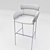 Elegant Armrest Barstool: Debi_Strike-SG-4 3D model small image 3