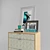 Scandinavian Eco-Style Tall Dresser 3D model small image 2