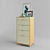 Scandinavian Eco-Style Tall Dresser 3D model small image 3