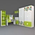 "Christy" Modular System: Versatile Teen Furniture 3D model small image 1