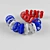 Pool Floats with 125mm Diameter 3D model small image 1