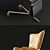 Elegant Armchair and Small Table Set 3D model small image 2