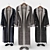 Luxury Velvet Bathrobe 3D model small image 1