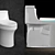 KOHLER San Souci: Touchless Toilet with 2 Finishes 3D model small image 3