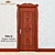 Elegant Modern Italian Door 3D model small image 1