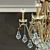 Sleek SAVOY Shasta Chandelier 3D model small image 2