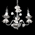 Silva Hanging Chandelier: Elegant Illumination 3D model small image 1