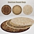 Nourison Round Rugs: Elegant and Versatile 3D model small image 1