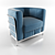 Elegant Zanotta Sofa: Perfect Comfort 3D model small image 1