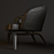 Minotti Winston Armchair: Modern Elegance 3D model small image 2