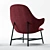 &tradition CatchLounge - Stylish and Comfortable Lounge Chair 3D model small image 3