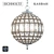 Elegant Moroccan-inspired Chandelier 3D model small image 1