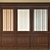Wooden Panel Collection - Oboyami_22 3D model small image 1
