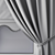 Provence Elegance Curtains 3D model small image 2