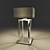 Swinging Ballet T1 Metal Table Lamp 3D model small image 1
