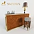 Title: Smania Harrys Mini Bar - Elegance and Functionality 3D model small image 2