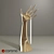 Gilded Servus Hand Decor 3D model small image 1