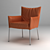Modern Minimalist Mali Chair 3D model small image 1