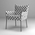 Modern Minimalist Mali Chair 3D model small image 3