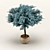 Colorado Blue Spruce: Stunning Polys & Verts 3D model small image 2