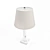 Elegant Saxon Table Lamp 3D model small image 3