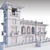 Latin-Inspired Classic Style Facade 3D model small image 3