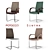 Potocco Sintra Chairs: Elegant and Versatile Seating Solution 3D model small image 1