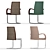 Potocco Sintra Chairs: Elegant and Versatile Seating Solution 3D model small image 2