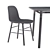 Sleek Normann Copenhagen Table & Chair 3D model small image 3