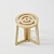 Lightweight Birch Stool: Modern & Stylish 3D model small image 1