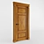Volhovets Tuscany Lite 6367: Elegant Italian-inspired Door 3D model small image 1