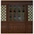 Built-in Wardrobe Set | 1500mm Module, Pilasters, Cornice 3D model small image 1