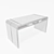 Classic Elegance: Joseph Jeup Blaire Writing Desk 3D model small image 3