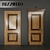 BIZZOTTO POR-25: Elegant Door 3D model small image 1