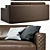 Khalle Sofa: Elegant and Comfortable 3D model small image 2