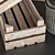 Rustic Wood Crates & Tin Pot Set 3D model small image 2