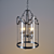 Elegant Albergo Lantern - 45x79cm 3D model small image 1