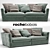 Luxurious Comfort: AVANT-PREMIERE 4-Seat Sofa 3D model small image 1