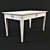 Moissonnier L XVI Square Table - Ref654 3D model small image 1