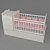 Convertible Baby Crib with Swings 3D model small image 3