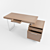 Sleek Mosaic: Modern Table 3D model small image 3