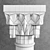 Ottoman-Style Mosque Column 3D model small image 2