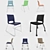 HON Motivate Stack Chairs: Vibrant Colors, Stacking Convenience 3D model small image 2