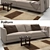 Poliform Bristol Sofa 3D model small image 2