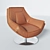 Elegant Marconi Armchair 3D model small image 1