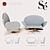 Elegant Stay Sofa: Invitation to Sit 3D model small image 1
