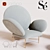 Elegant Stay Sofa: Invitation to Sit 3D model small image 2
