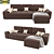 Kivik IKEA Sofa | Spacious, Stylish, Comfortable 3D model small image 1